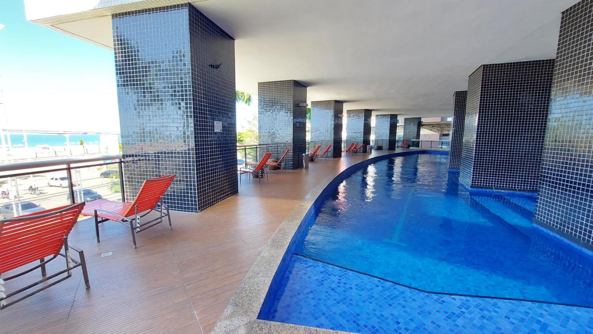 Ferienwohnung Ed Landscape 3 Quartos Frente Mar Fortaleza  Exterior foto