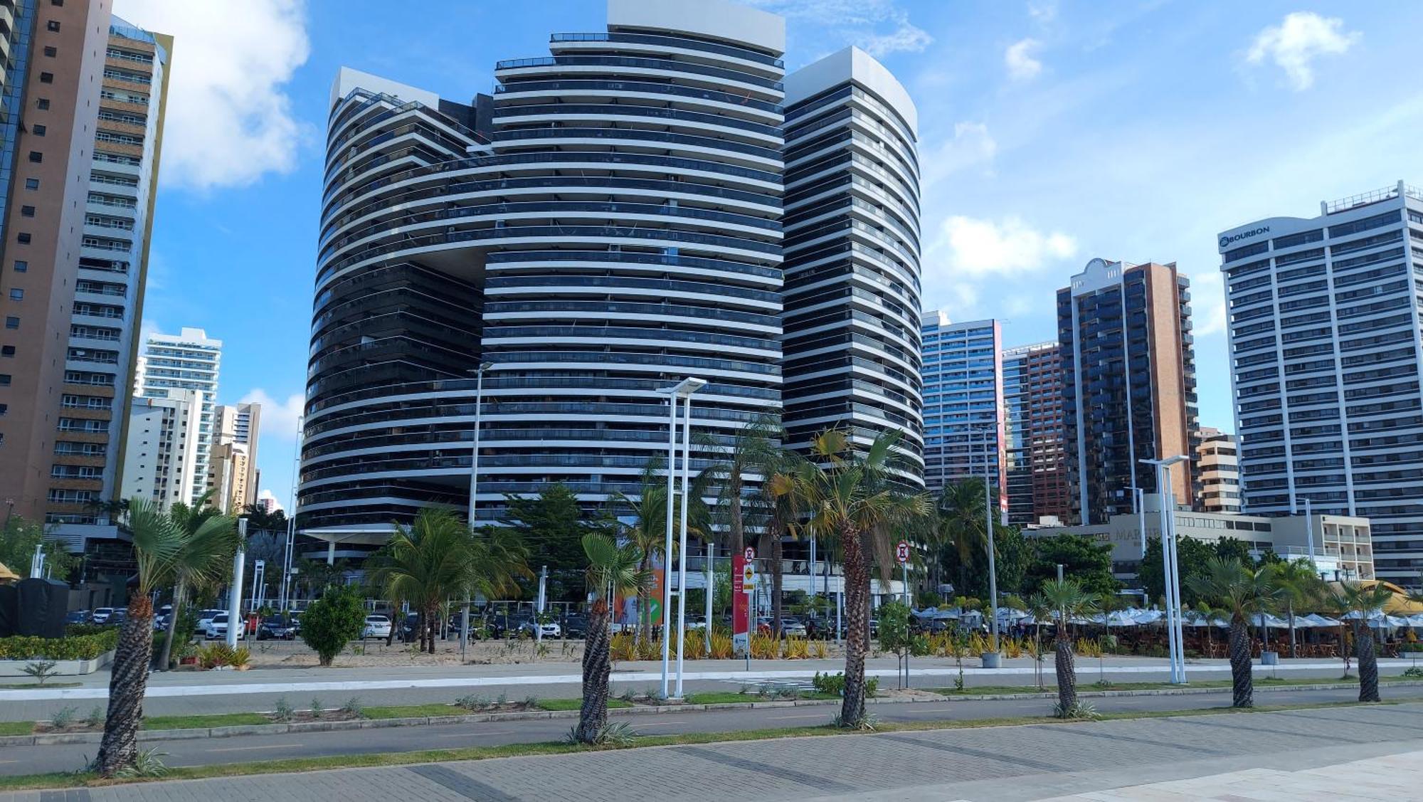 Ferienwohnung Ed Landscape 3 Quartos Frente Mar Fortaleza  Exterior foto