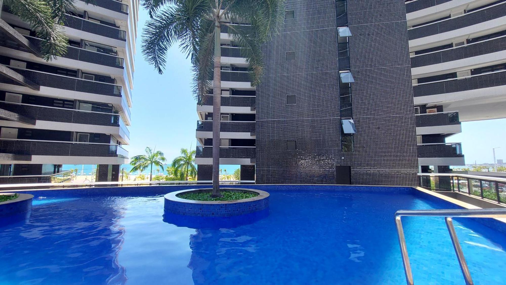 Ferienwohnung Ed Landscape 3 Quartos Frente Mar Fortaleza  Exterior foto