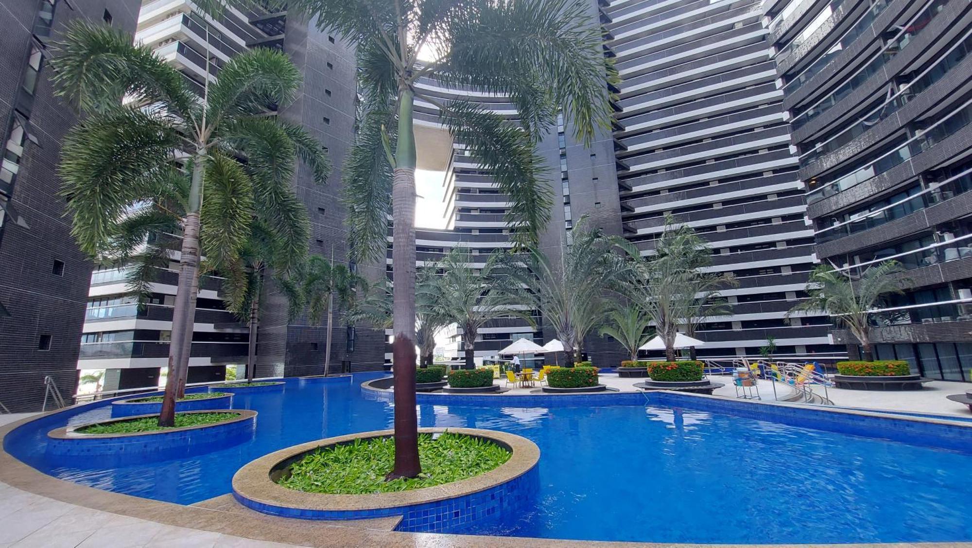 Ferienwohnung Ed Landscape 3 Quartos Frente Mar Fortaleza  Exterior foto